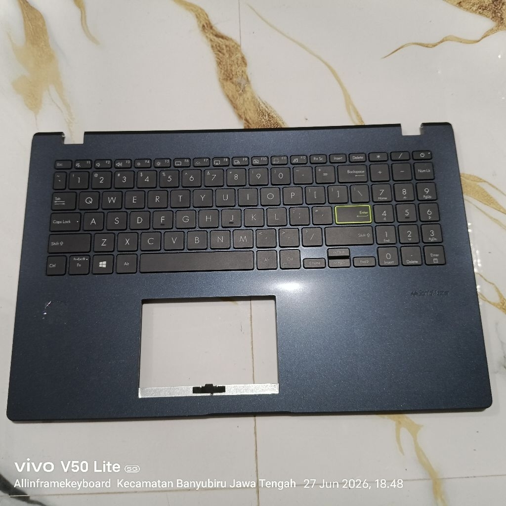 แป้นพิมพ์แล็ปท็อป ASUS E510 E510M E510MA L510 L510M L510MA ถอดกรอบ