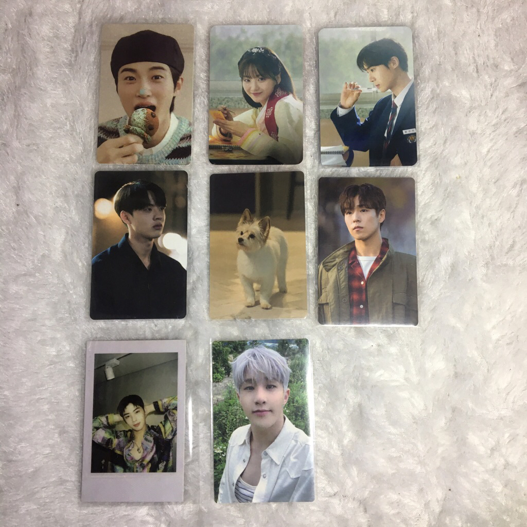 อย่างเป็นทางการโฟโต้การ์ด ACTOR KDRAMA OST ALBUM BEEON WOOSEOK KIM YUNJIN CHEER UP CHOO YOUNGWOO CHO