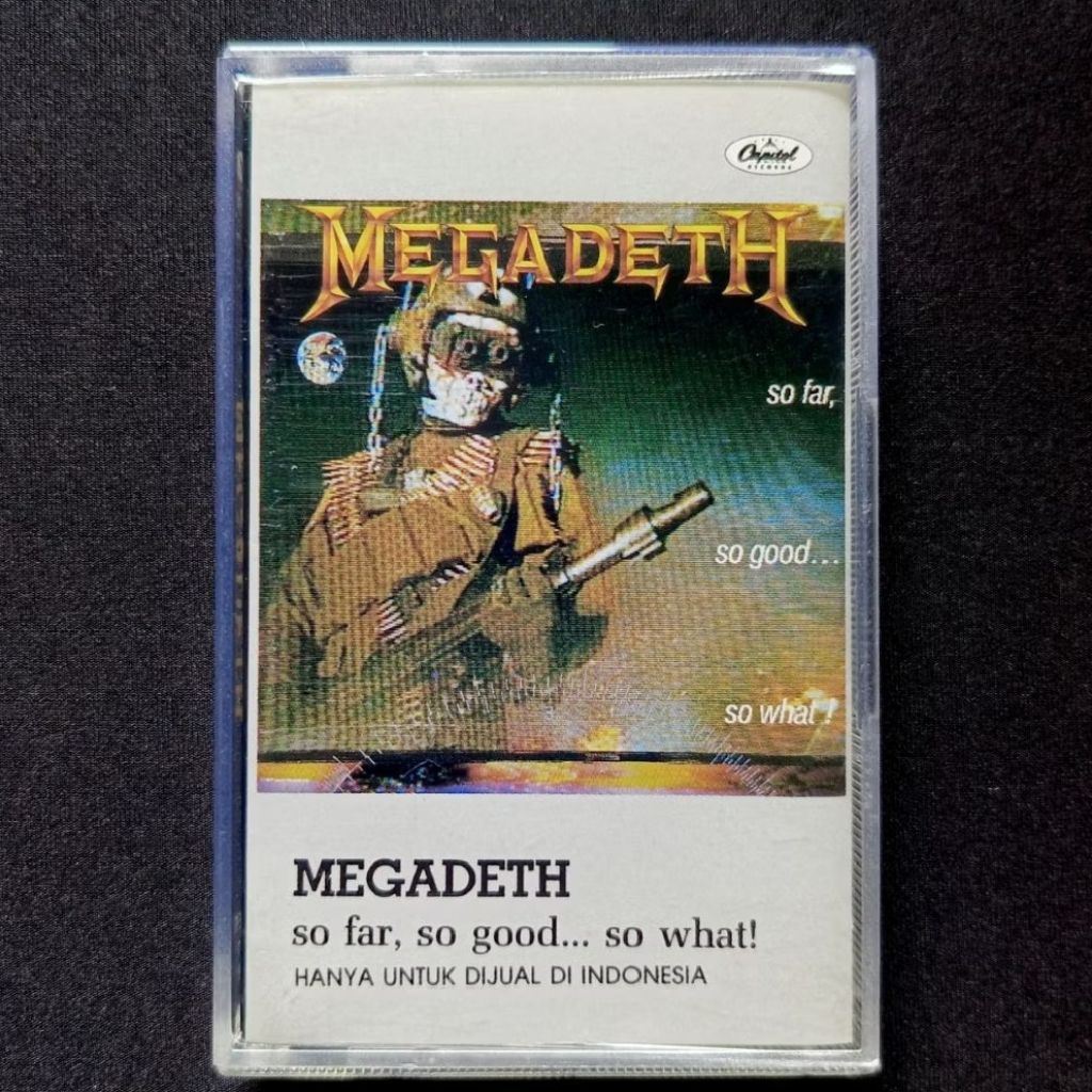 Megadeth Cassette - So Far So Good... สิ่งไหน!