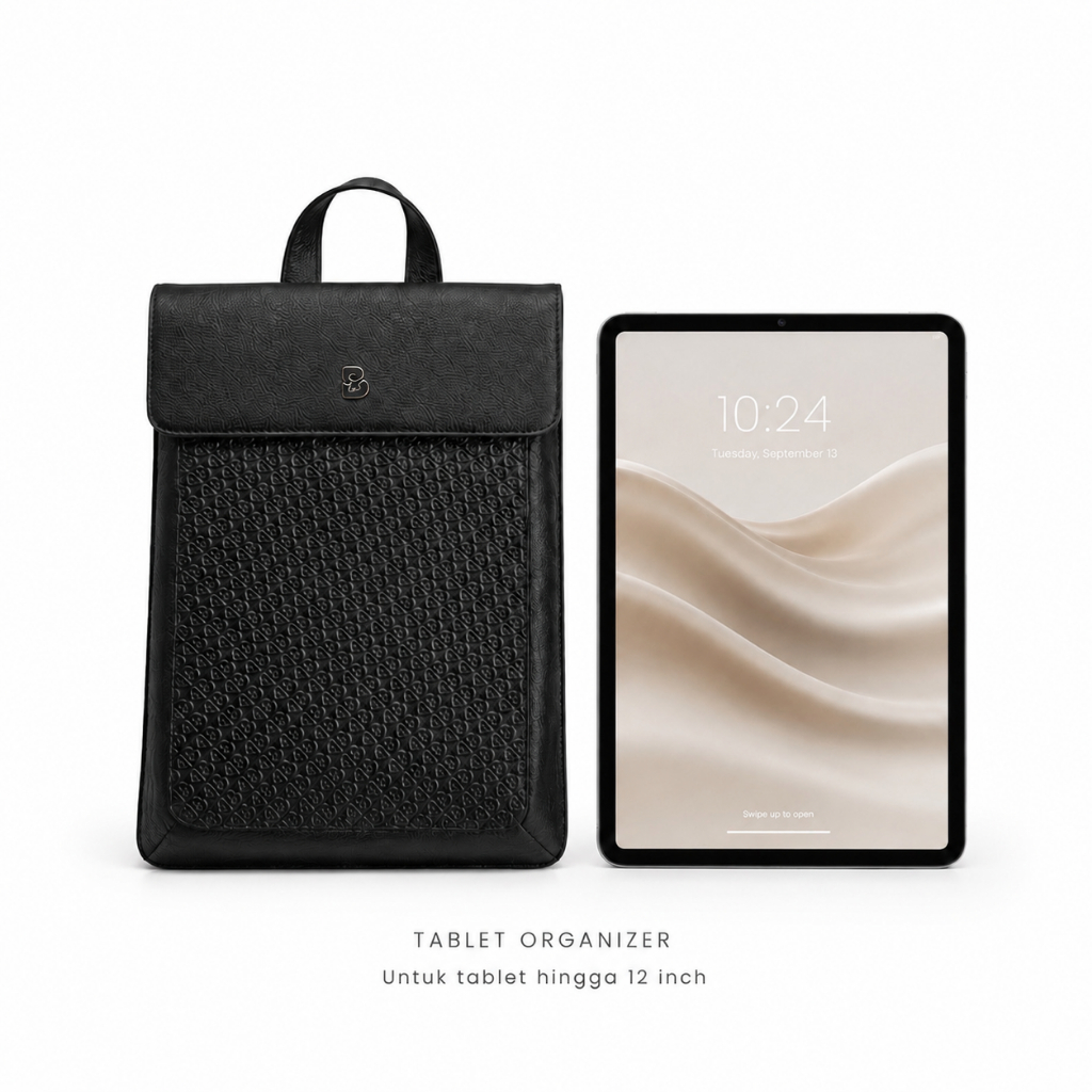 Berliano Leather LYKA IPAD - TABLET ORGANIZER 12 INCH - Tablet Bag กระเป๋า iPad หนังวัวแท้
