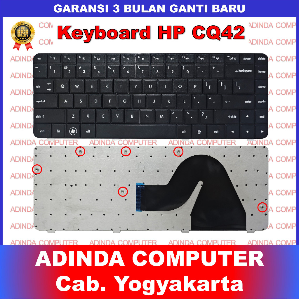 คีย์บอร์ด HP Compaq CQ42 G42 CQ42 G42-100 G42-200 G42-300 G42-400 Series