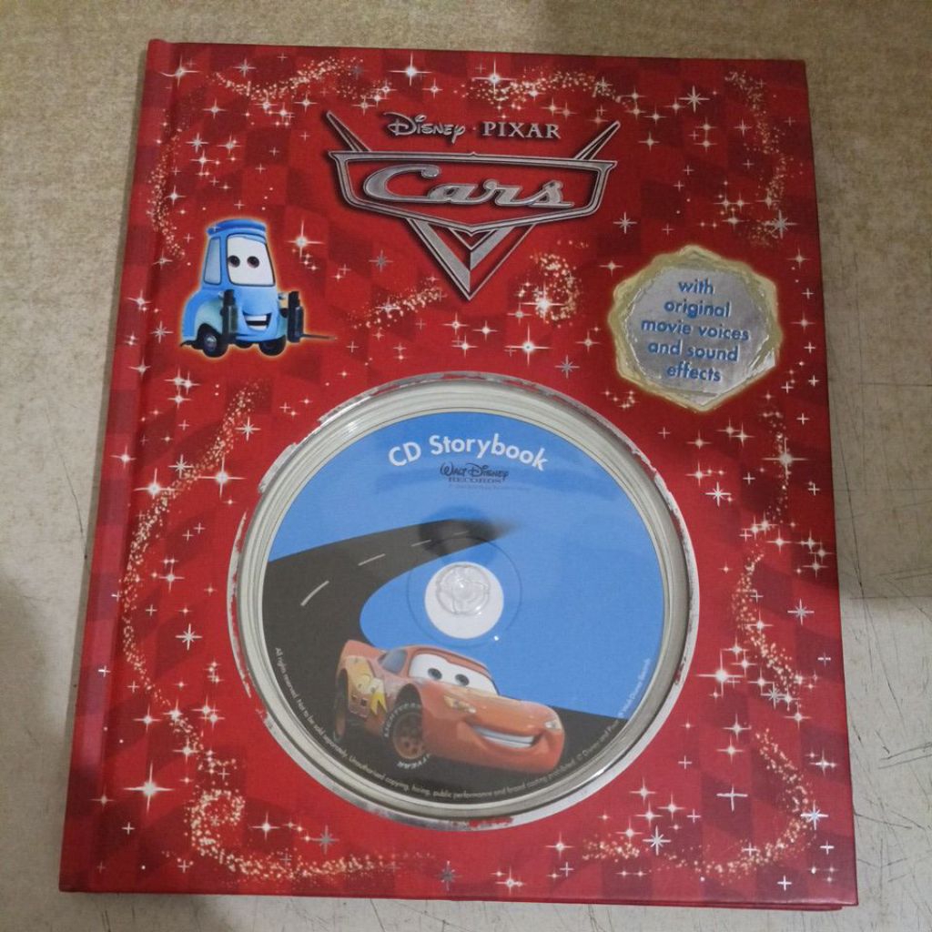 WALT DISNEY RECORDS DISNEY PIXAR CARS หนังสือนิทาน