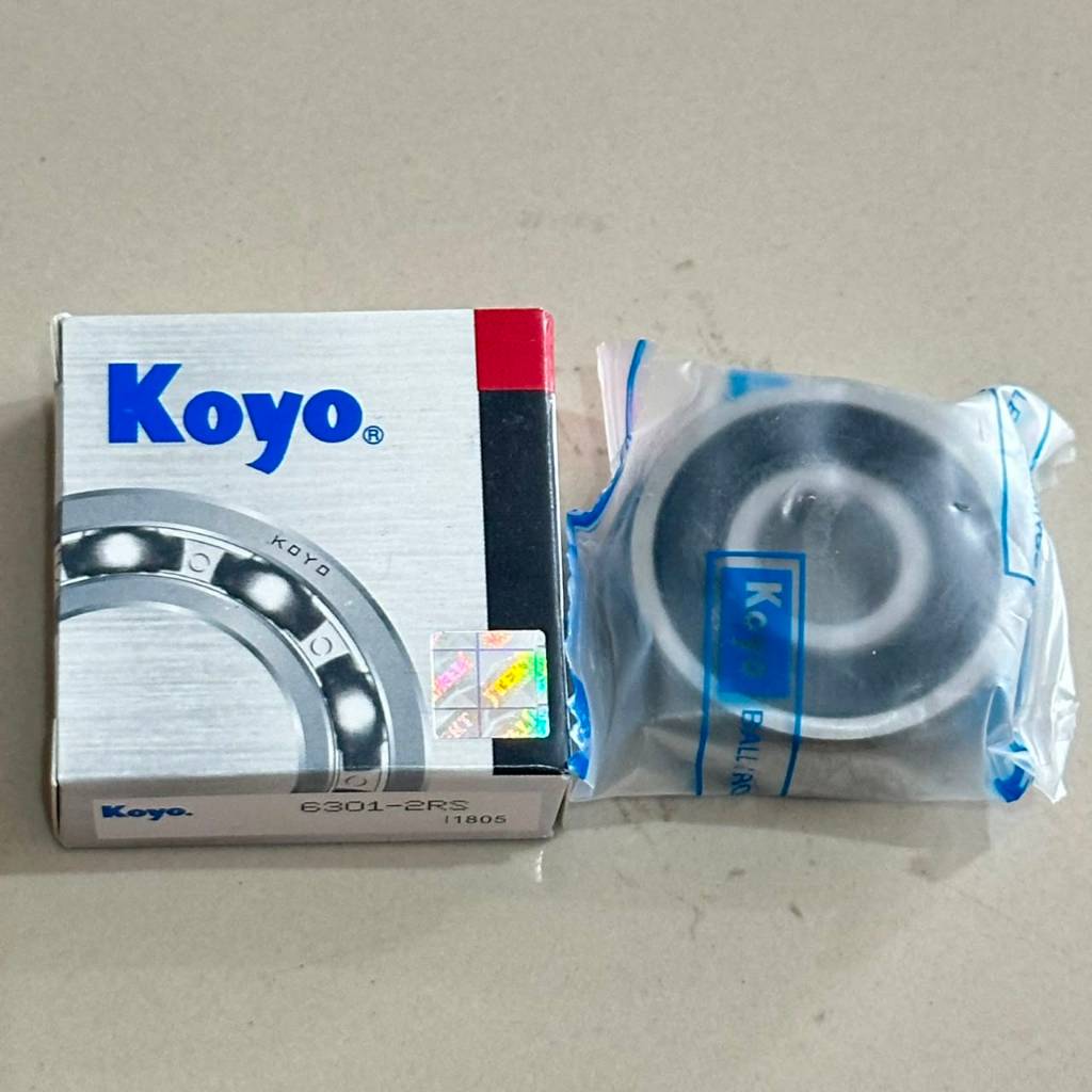 Koyo Bearing 6301-2RS 11805 Laher 6301 6300 6203 6201 2RS KOYO (CONTENTS 10 ชิ้น/1 กล่อง)