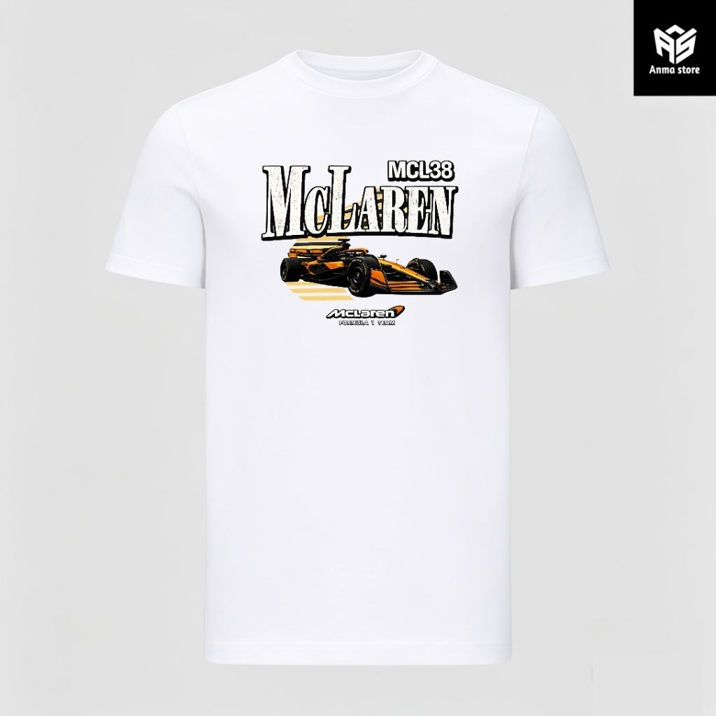 เสื้อยืดแข่ง McLaren MCL38 Formula 1
