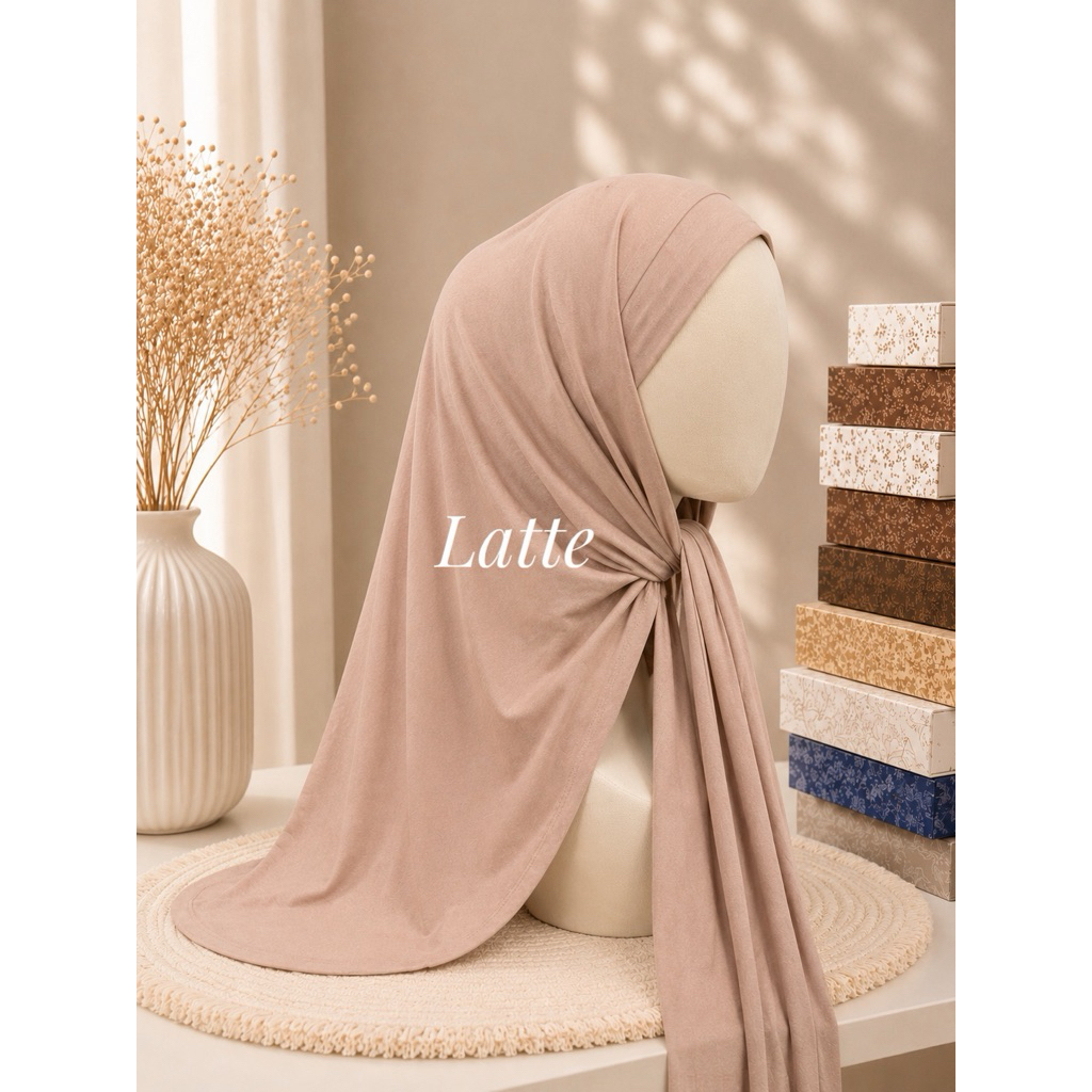 KHIMAR BANDANA RAYON TENCEL / KHIBAN RAYON TENCEL / KHIBAN BADANA TENCEL