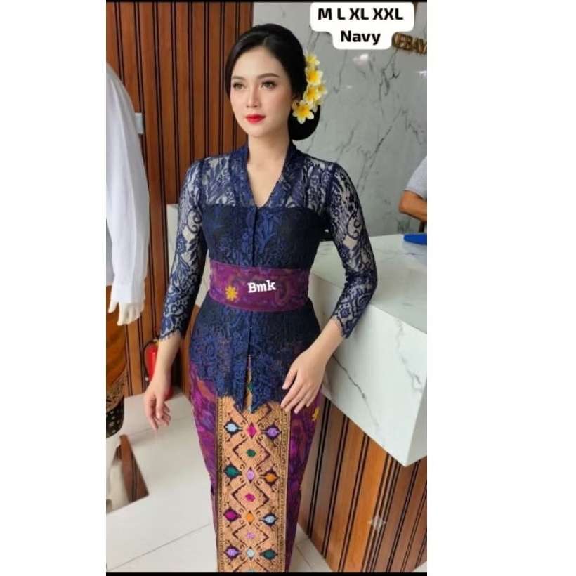 คอเซี่ยงไฮ้ kebaya kebaya เฉพาะพร้อมเสื้อชั้นในสตรี