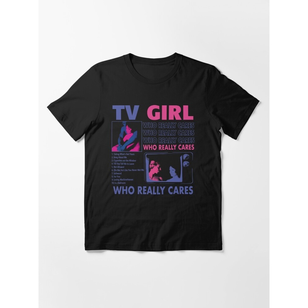 TV Girl Who Really Cares เสื้อยืด Essential