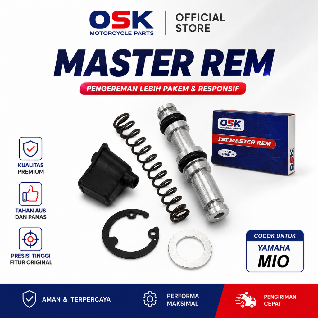 Yamaha Mio Sporty Smile Soul OSK เบรคหน้ามาสเตอร์ | ชุดหลักเบรคหน้า Mio คุณภาพสูงดั้งเดิม