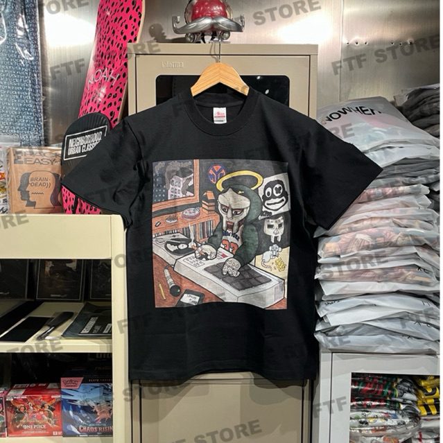 MF DOOM - COOKIN SOUL TSHIRT สีดํา