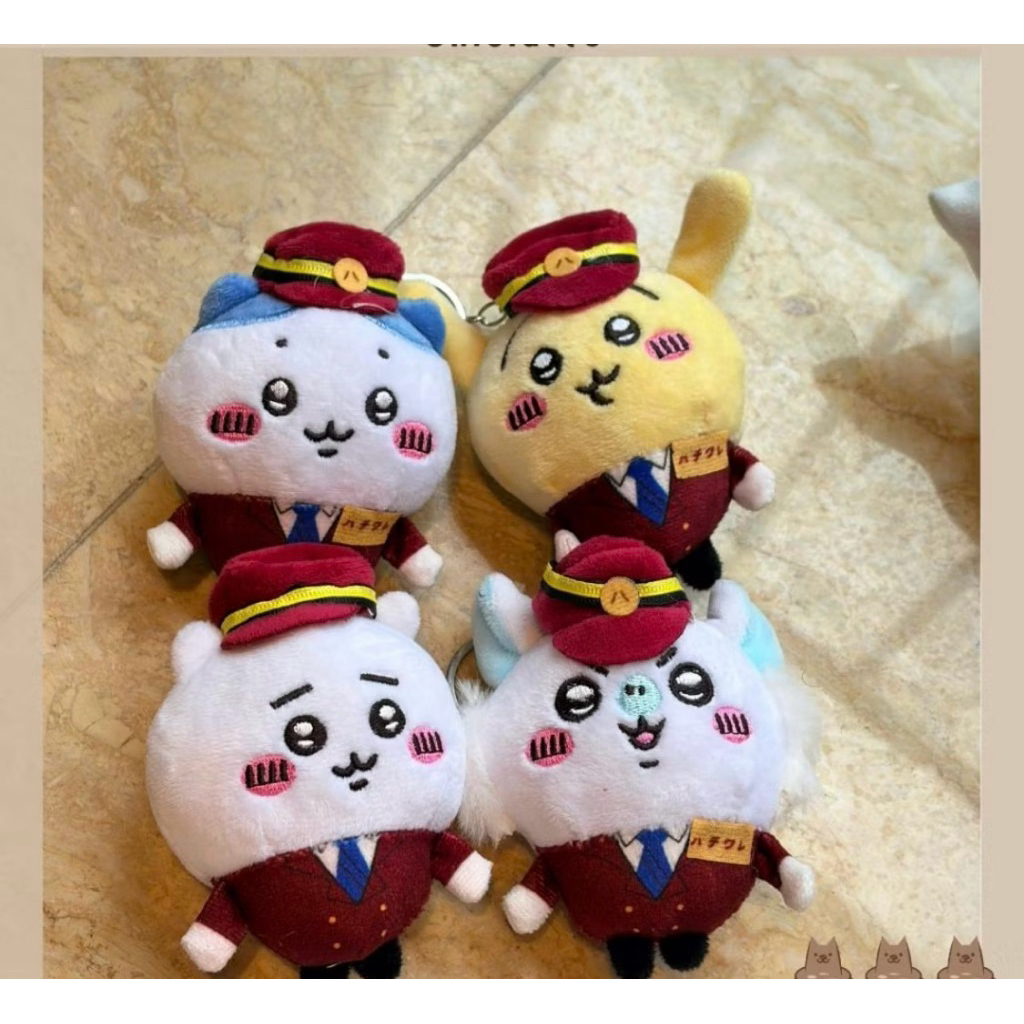 GANTUNGAN พวงกุญแจน่ารัก Momonga Usagi Chikawa hachiware พวงกุญแจกระเป๋า