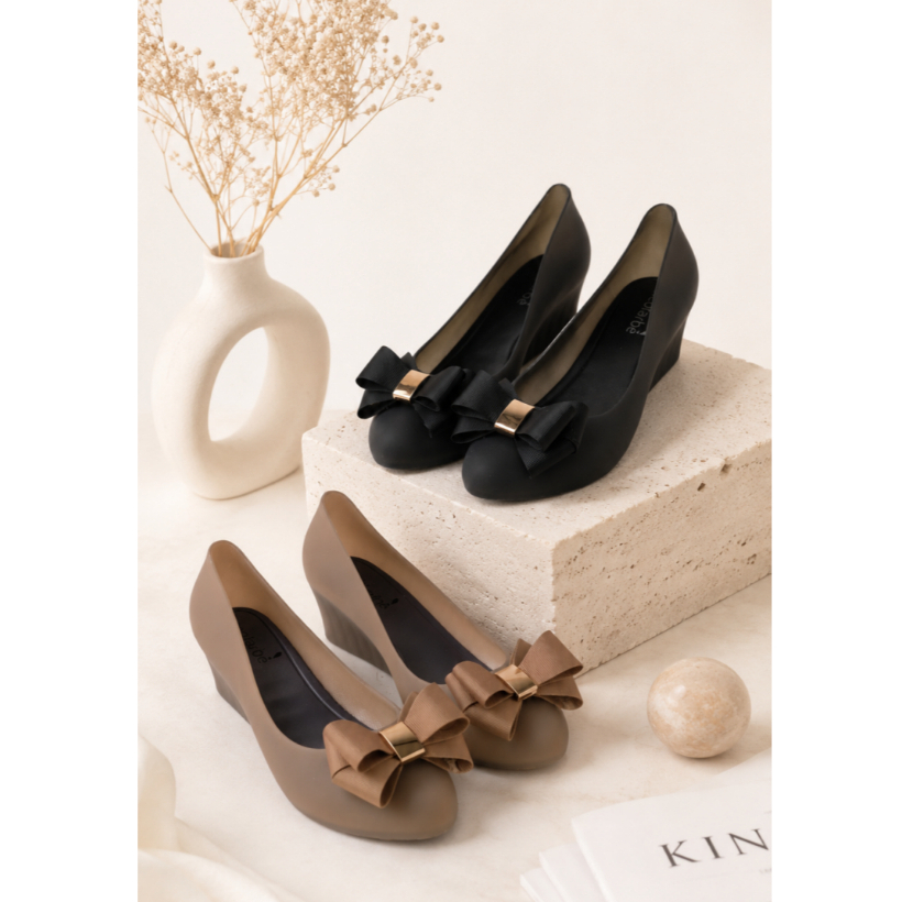 NEW-Neofarbe Olivia 19 Wedges Shoes Jelly