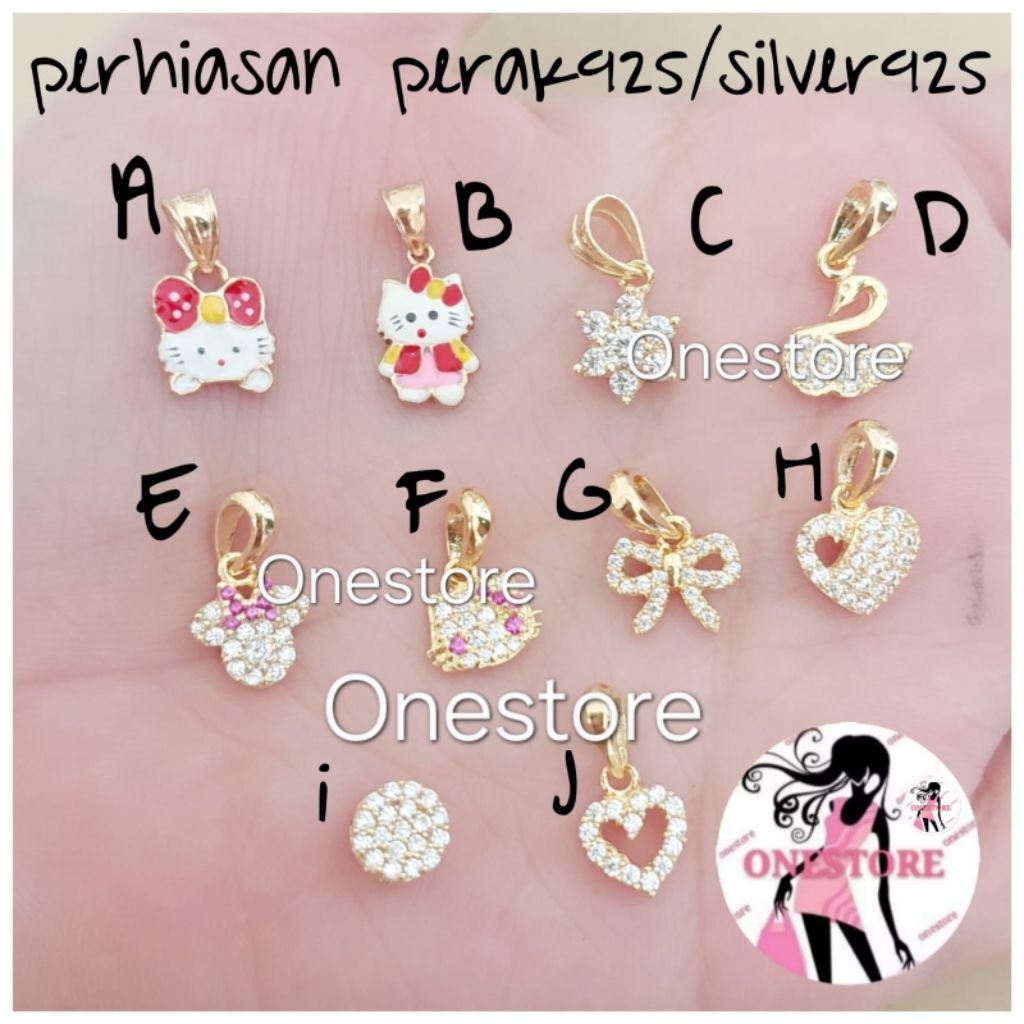 MATA 925 GOLD SILVER CHILDRENS PENDANT LTGB EYE PENDANT