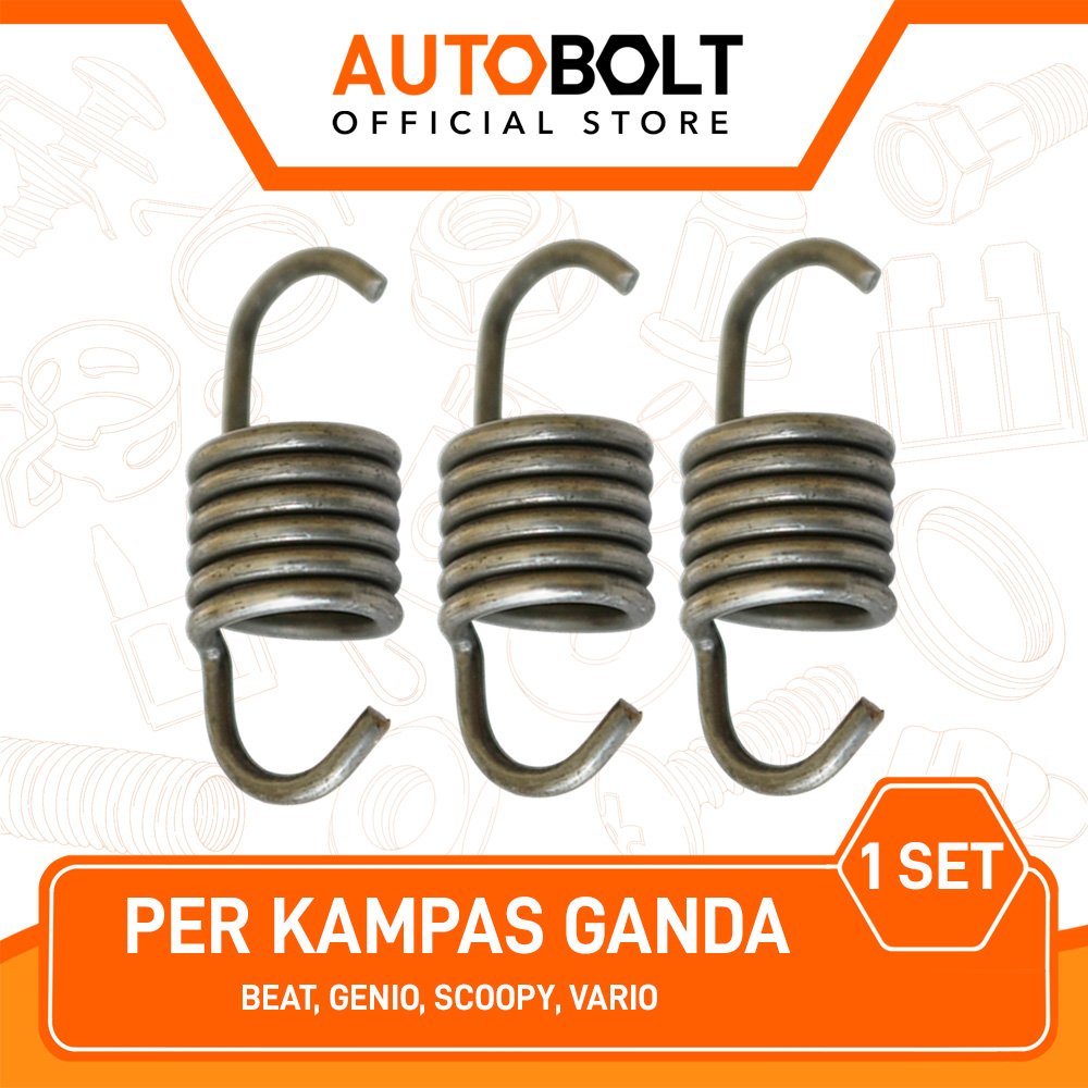1 PC คลัทช์คู่ฤดูใบไม้ผลิ BeAT Street & Genio K0J K0JN & Scoopy K16R K93 & Vario 110 K46H K46 Auto P