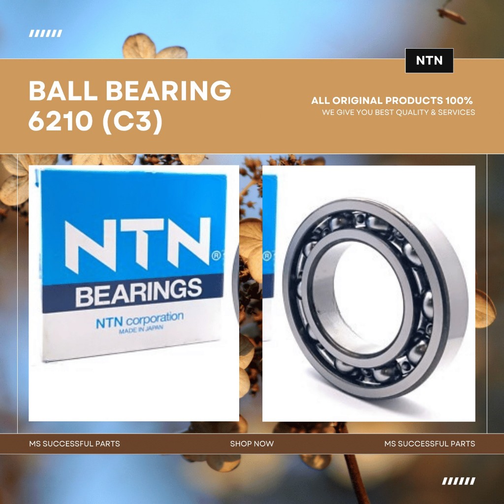 BEARING 6210 CM NTN ORIGINAL 6210 6210C3