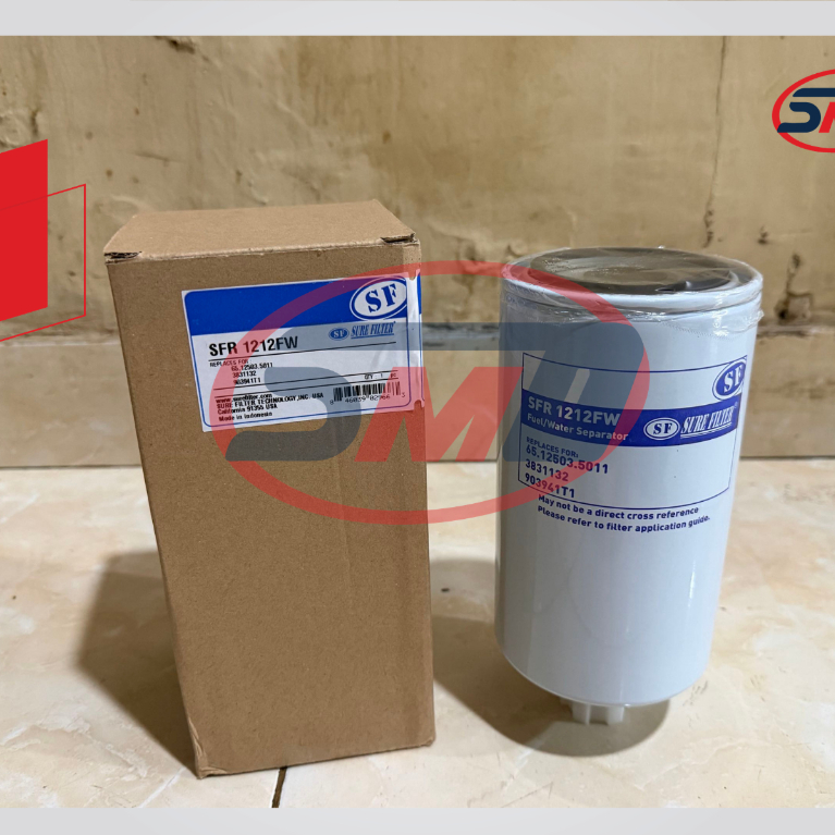 SFR 1212FW FUEL FILTER แน่นอน 3831132 FS1212 SFR12FW SFR-1212FW