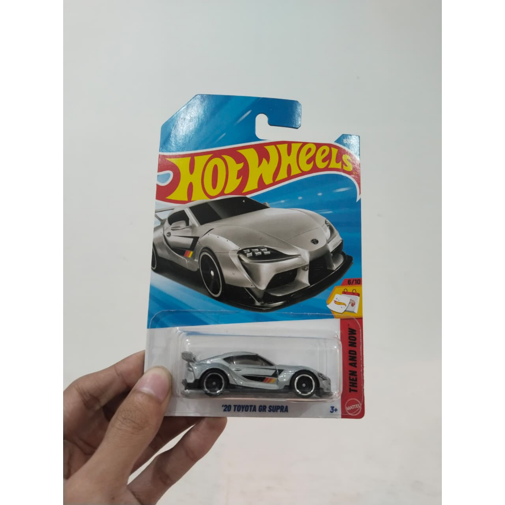 Hot Wheels 20 GR Supra Silver Diecast Sports Car Japan
