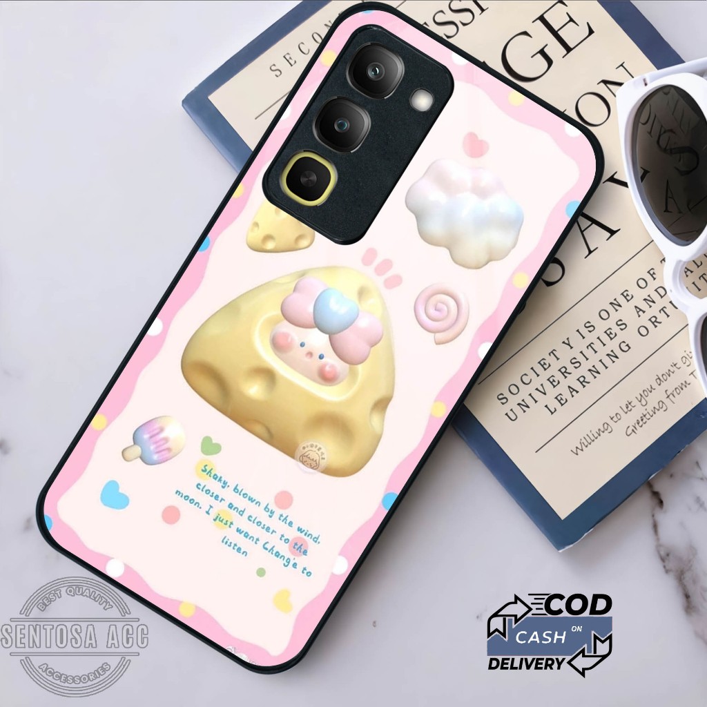 HP Sentosa_case - เคสโทรศัพท์กระจกอะคริลิคสําหรับ Realme C100 4G, C100i, C100X [S102]