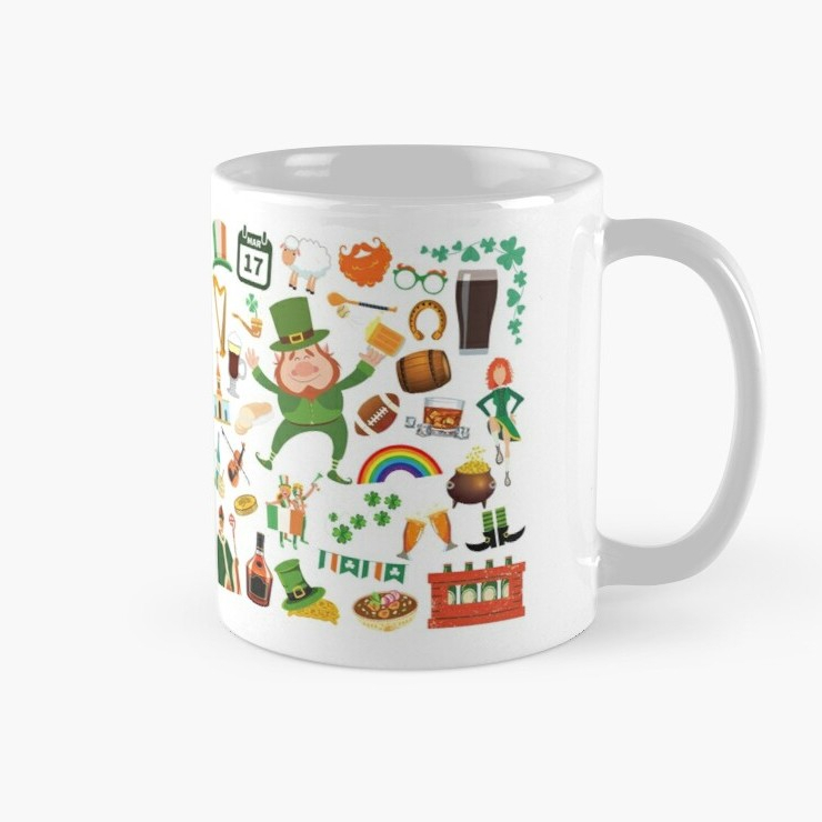 แก้วกาแฟ Ireland Travel Icons