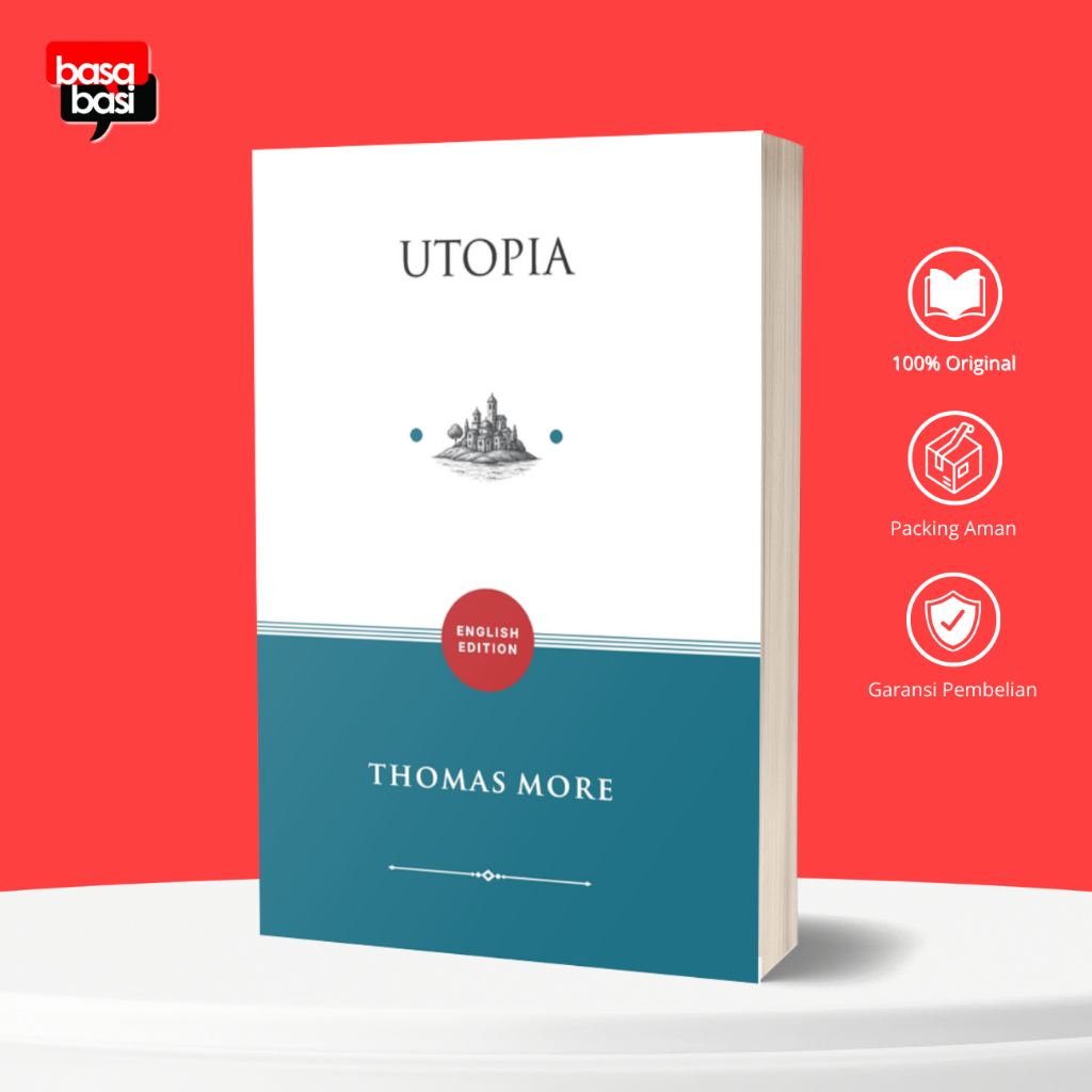 หนังสือ Basabi - Utopia (ฉบับภาษาอังกฤษ) - Thomas More - Basabasi