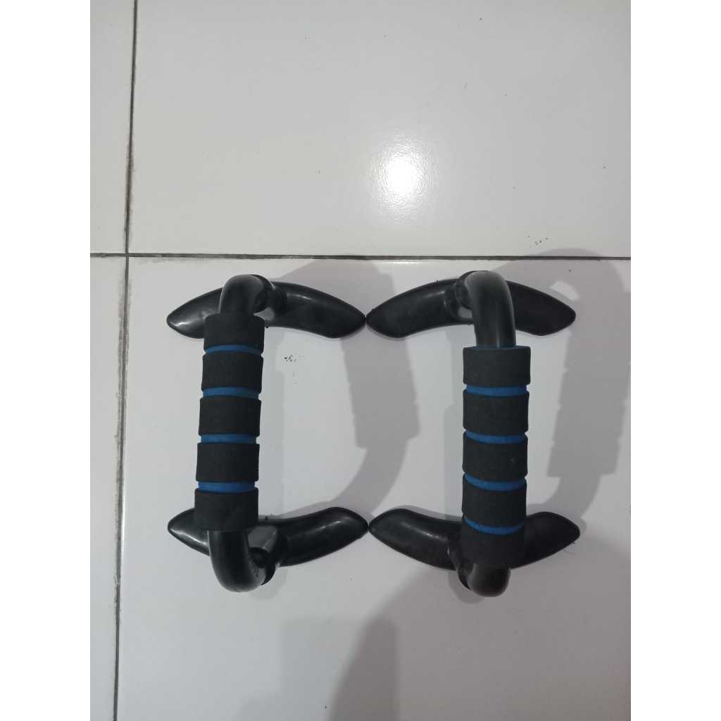 H Typer Push Up Bar / Kinetic Push Up Bar สีฟ้า