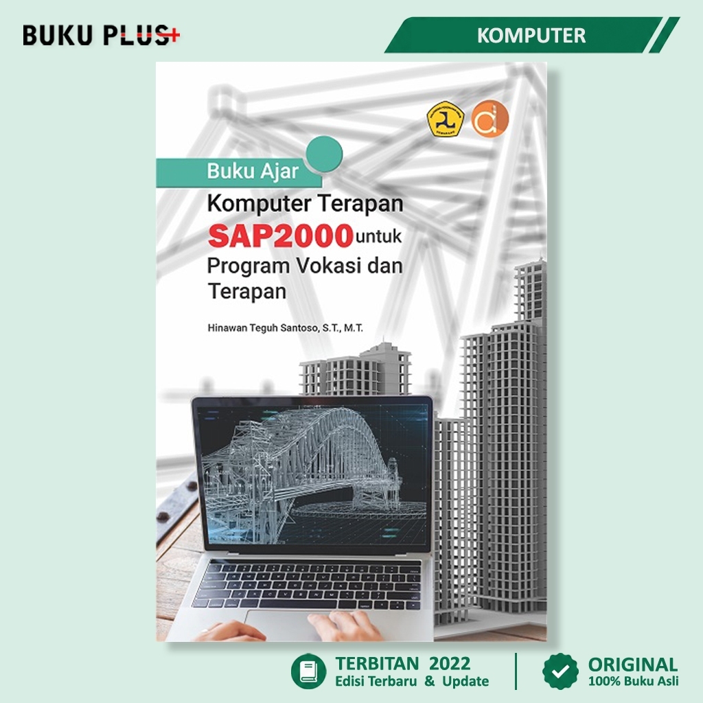 SAP2000 หนังสือเรียนคอมพิวเตอร์ประยุกต์สําหรับคําศัพท์และโปรแกรมประยุกต์ - Hinwan Teguh Santoso