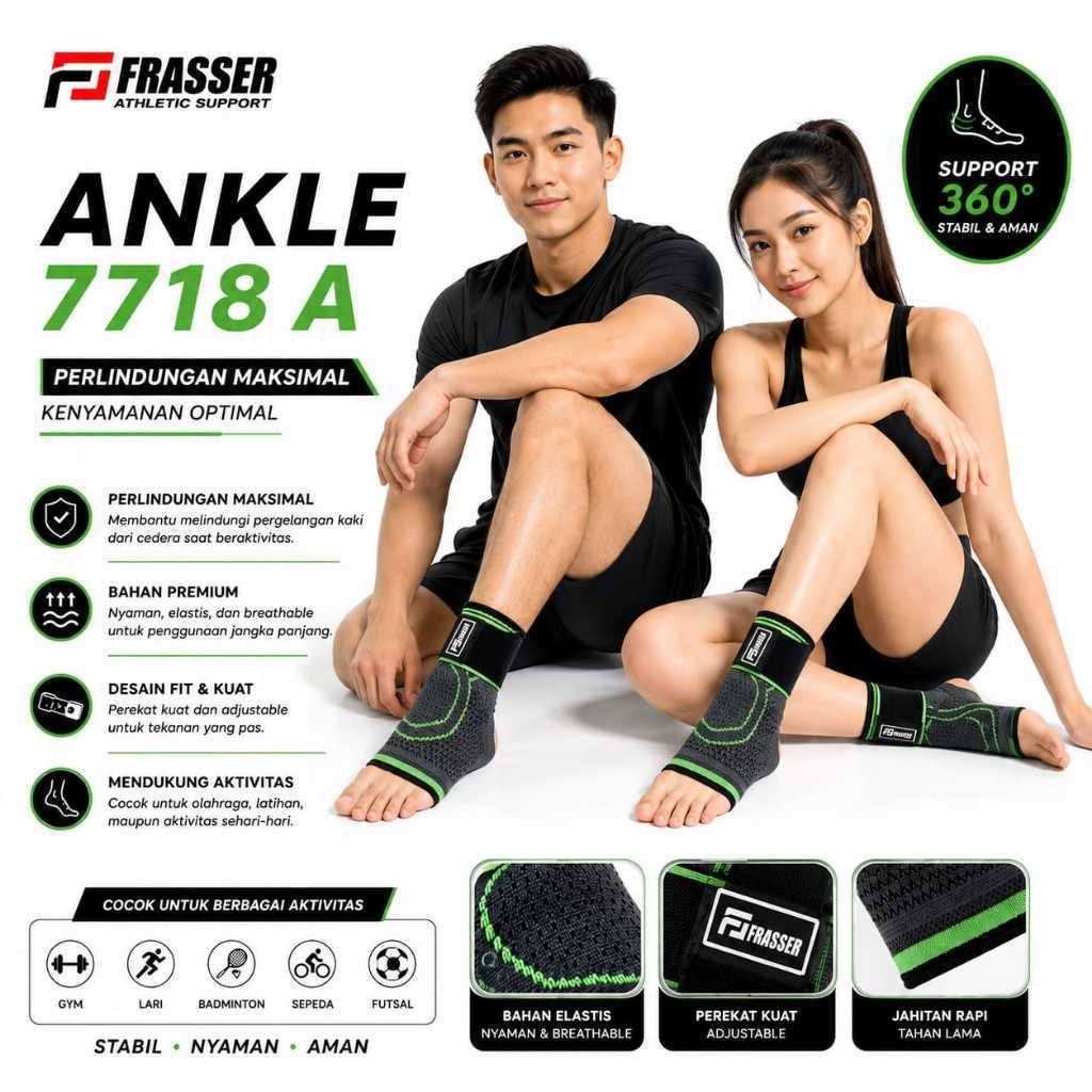 ANKLE ANKLE ANKLE | Ankle Protector | ที่รัดข้อเท้าแบบปรับได้ BN 01 ANK 7718 PK