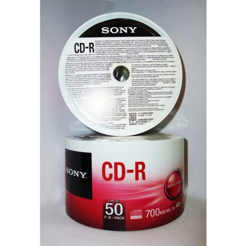 CD-R Sony cdr เปล่า 700 MB