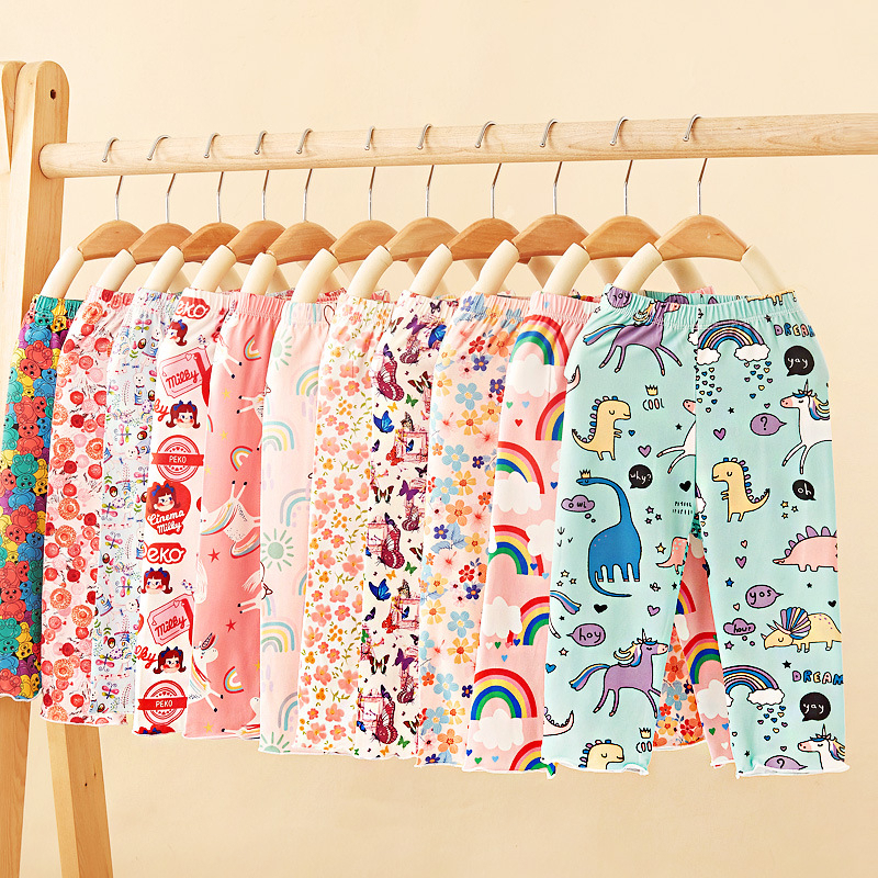 Pinpin Kids - เลกกิ้งขายาวเด็ก / เลกกิ้งเด็กทารกทําจากโพลีเอสเตอร์