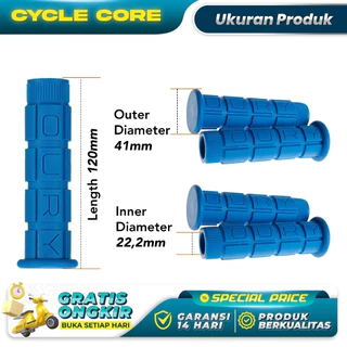 Hand Grip จักรยาน Grip OURY Single Compound MTB จักรยานพับ Fixie Commuter Bike Minivelo Minion Hybrid Gravel Down Hill BMX Anti Slip Soft Light