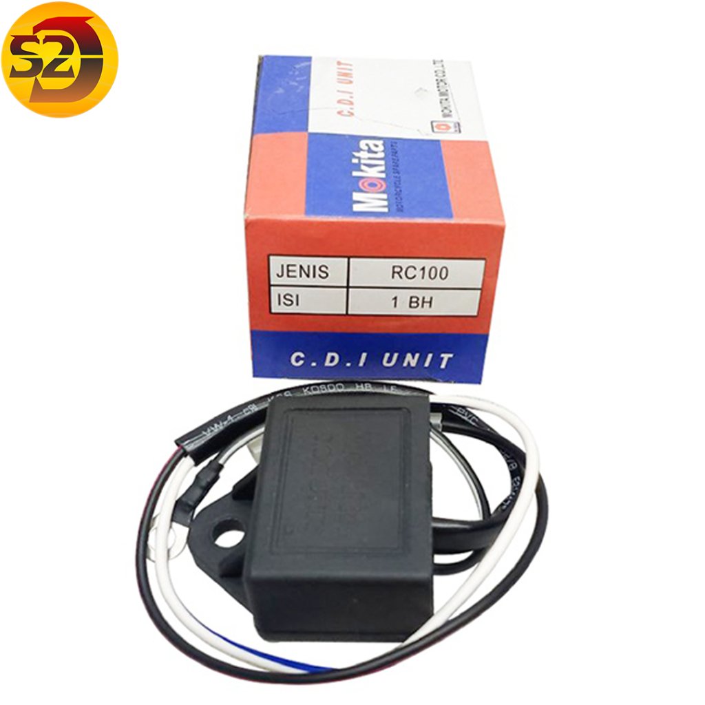 CDI UNIT RC100 RC 100 ยี่ห้อ MOKITA