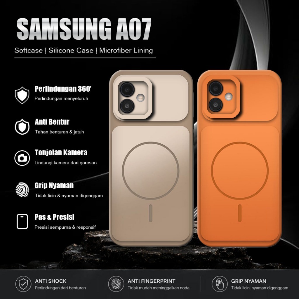 Softcase HP สําหรับ Samsung A07 - เคส HP สําหรับ Samsung A07 - ปลอก HP สําหรับ Samsung A07 - ตัวป้อง