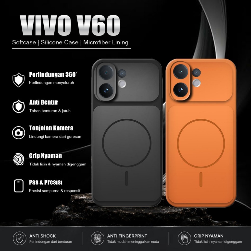 Softcase HP สําหรับ Vivo V60 - เคส HP สําหรับ Vivo V60 - ปลอก HP สําหรับ Vivo V60 - ตัวป้องกัน HP