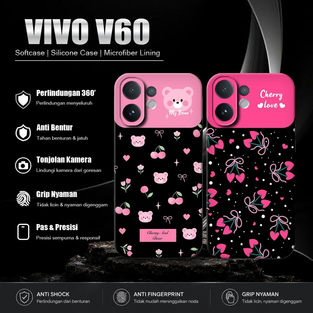 Softcase HP สําหรับ Vivo V60 - เคส HP สําหรับ Vivo V60 - ปลอก HP สําหรับ Vivo V60 - ตัวป้องกัน HP