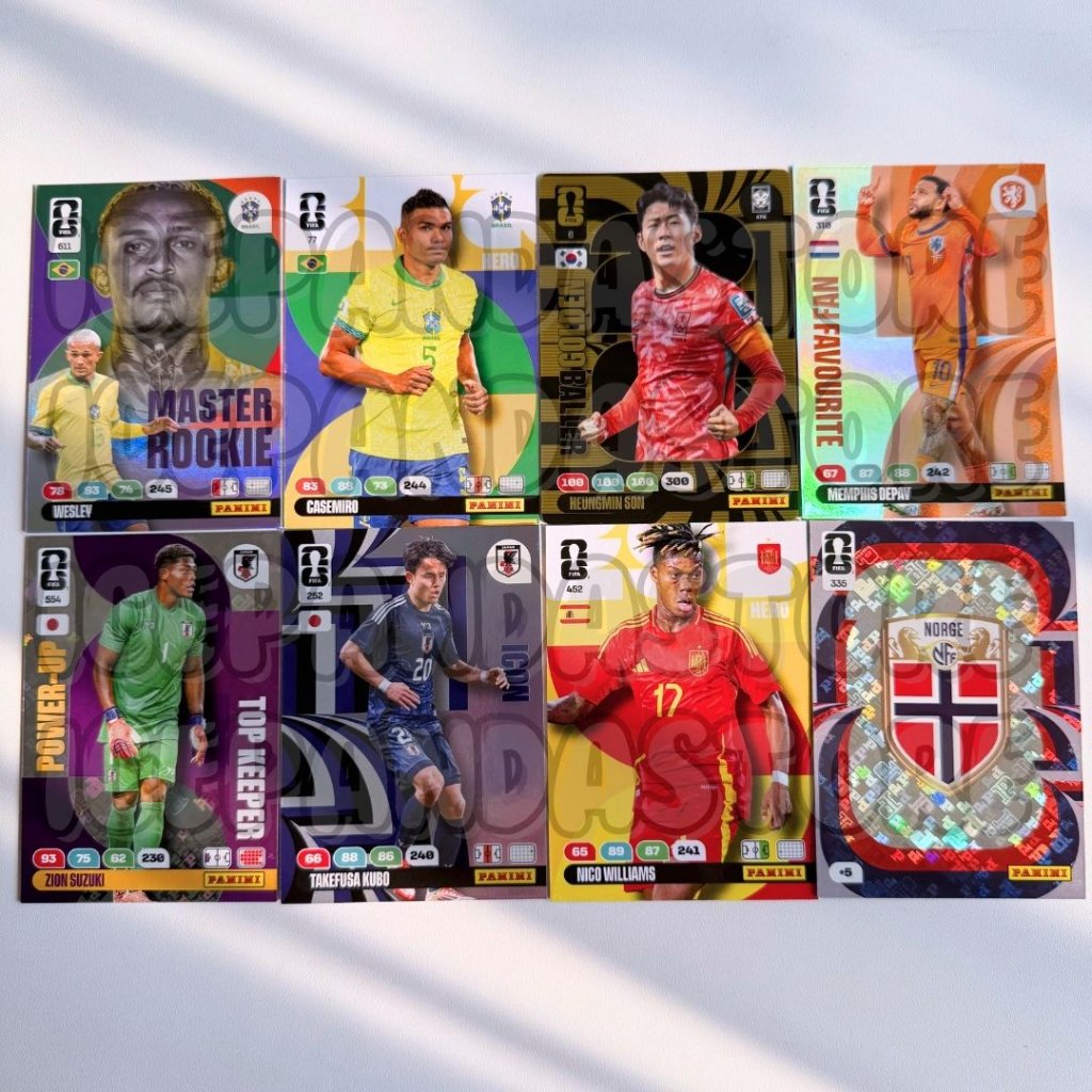 การ์ด FIFA Panini World Cup 2026