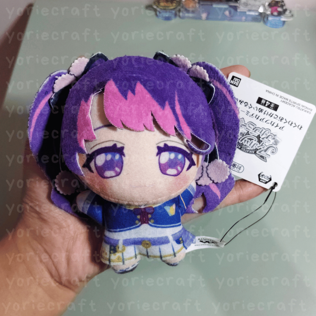 พวงกุญแจ Aikatsu Academy / สโมสรสตรีมมิ่ง Aikatsu Academy! / Aikatsu Academy Plush Doll Bag Charm Ri