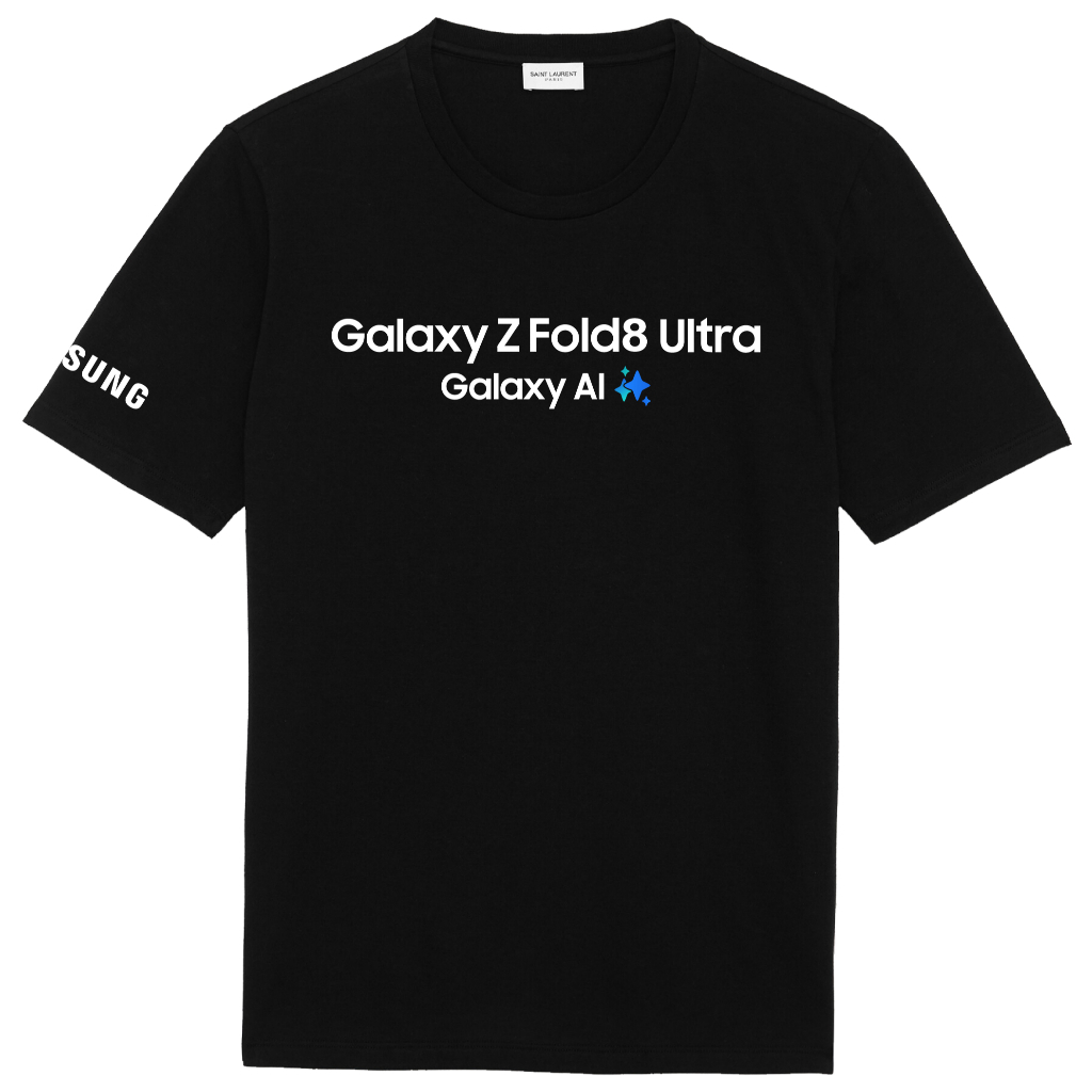 เสื้อยืด Samsung Galaxy Z Fold8 Ultra Galaxy AI Is Here ล่าสุด
