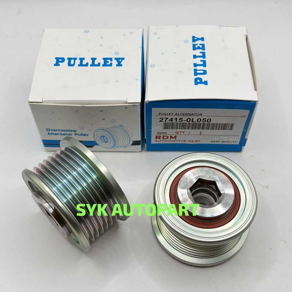 PULLEY ALTERNATOR (7PK)FORTUNER VRZHILUX REVO INNOVA REBORN HIACE 27415-0L050 RDM