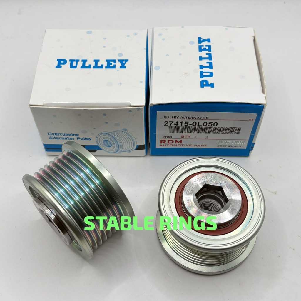 PULLEY ALTERNATOR (7PK)FORTUNER VRZ HILUX REVO INNOVA REBORN HIACE 27415-0L050 RDM