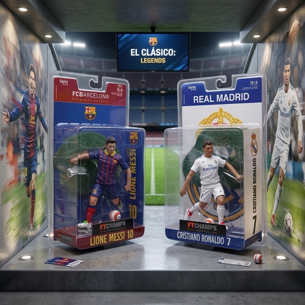 FITCHAMPS Christiano Ronaldo Football Player Action Figure - เมสซี