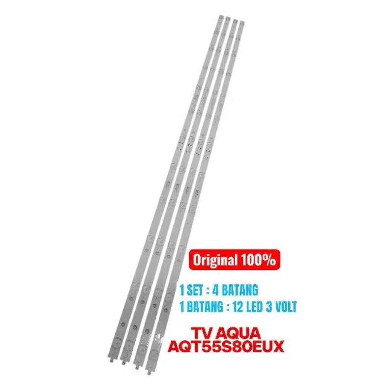 BL - BACKLIGHT - BEKLITE - TV AQUA - AQT55S80EUX - AQT 55S80 EUX - 55S80 - ต้นฉบับ
