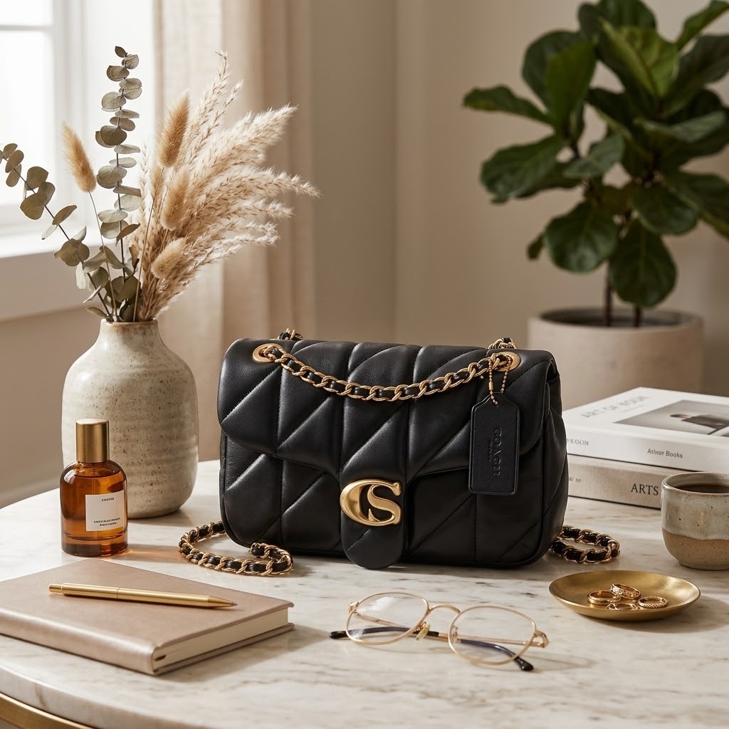 รับประกัน!!! COAXS TABBY SMALL SLING BAG/TABBY SHOULDER BAG/KOREAN LOOK SLING BAG/BEAUTIFUL LUXURY B