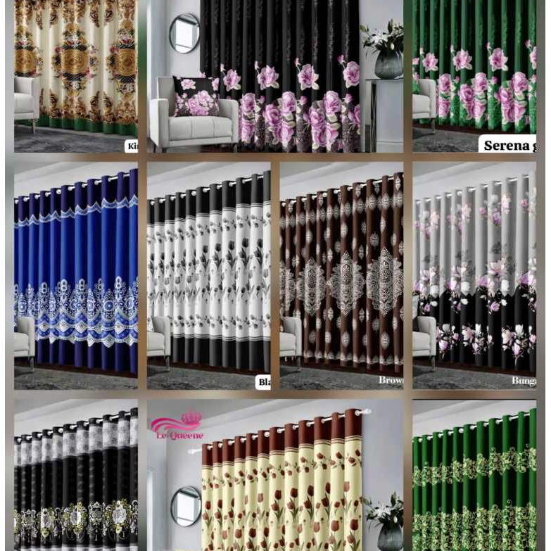 CURTAIN 12 RINGS i variation 100cm x 210cm