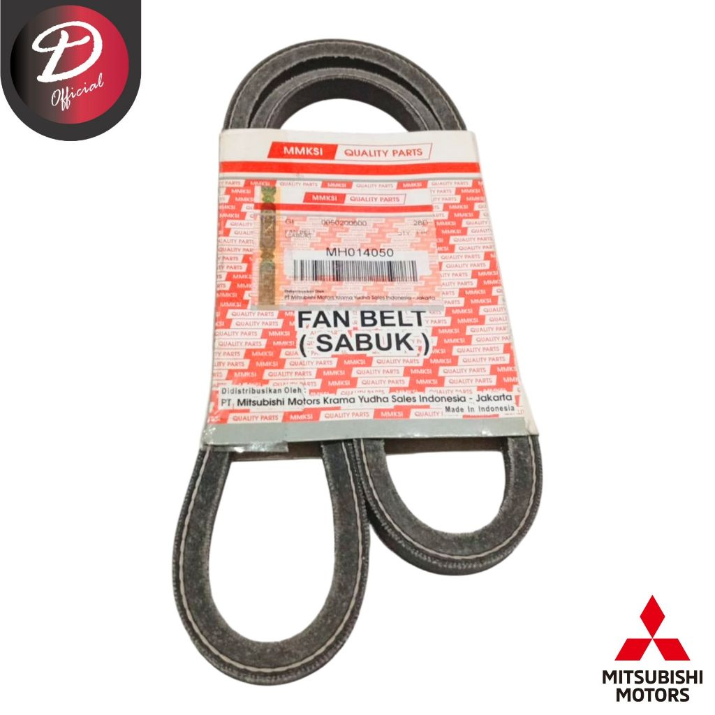 Fanbelt Van Belt Alternator Fan Belt Waterpump ปั๊มน้ํา Mitsubishi Strada L200 4M40 2.8 2.800cc ปี 2
