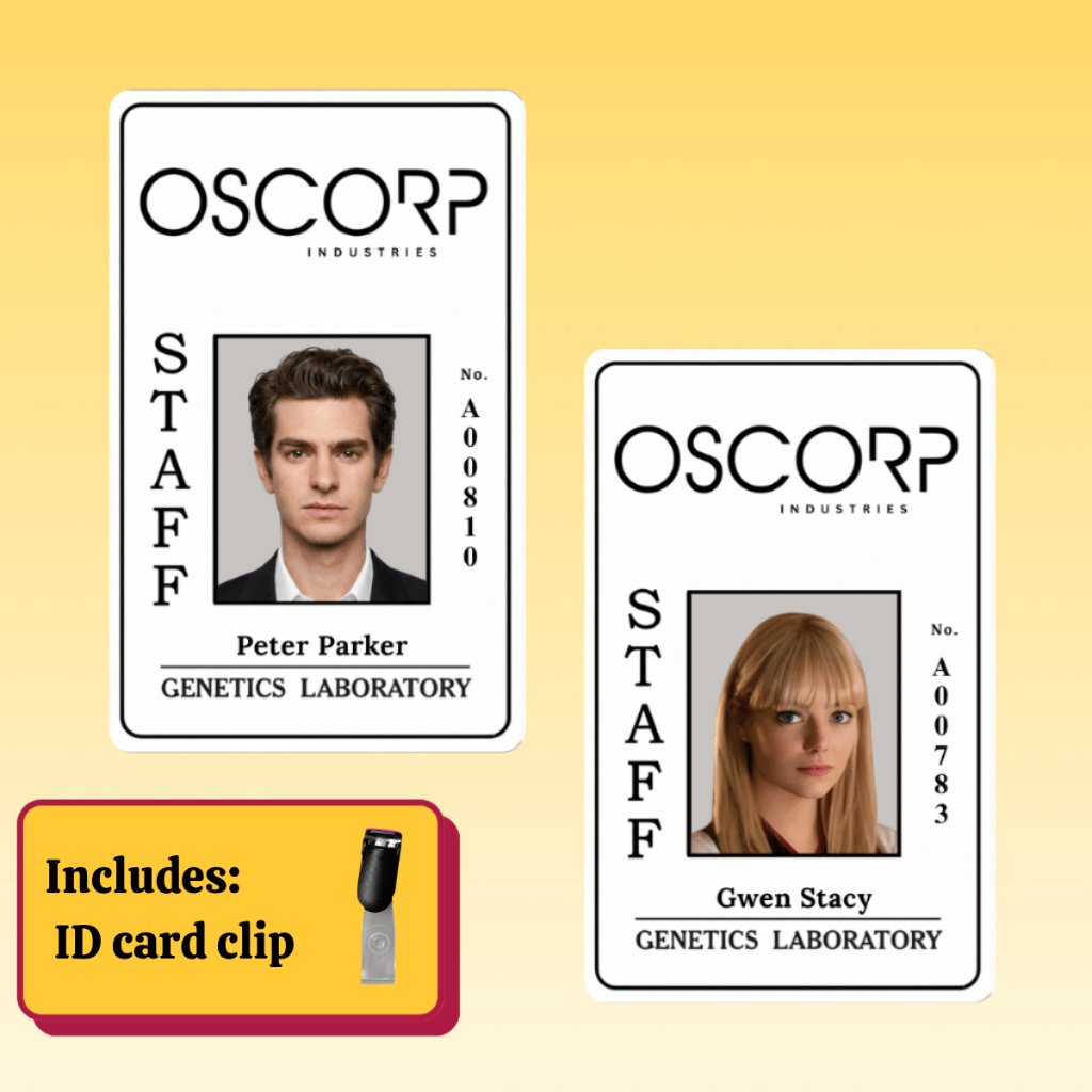 บัตรประชาชน Oscorp Richard Parker The Amazing Spider-man