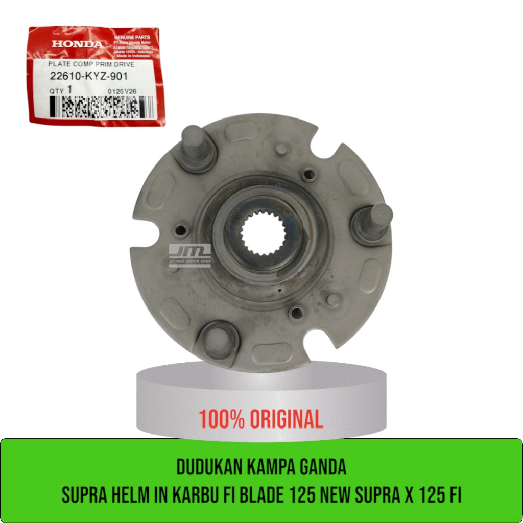 ที่ยึดคลัตช์คู่สําหรับหมวกกันน็อค Supra ในคาร์บูเรเตอร์ & ใบมีด FI 126 ใหม่ Supra x 125 FI 22610-KYZ
