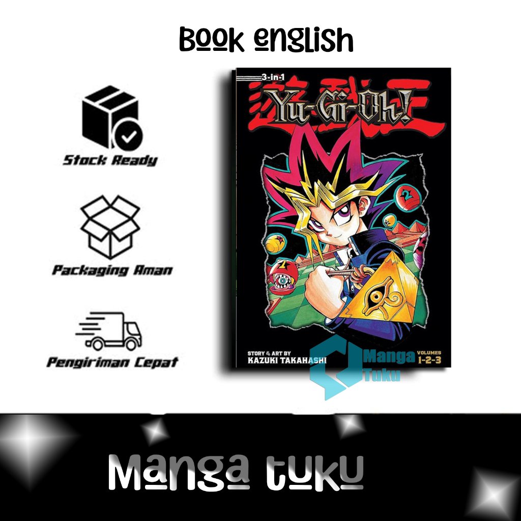 YU-GI-OH! การ์ตูนมังงะ Yu-Gi-Oh! (ฉบับ 3-ใน-1) (ชุด 13 เล่ม)
