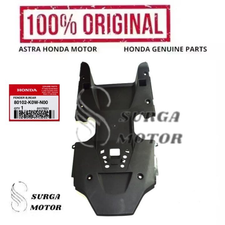 Fender B Mudguard Mudguard ด้านหลัง Mudguard มอเตอร์ ADV 150 2019 2020 2021 2022 80102-K0W-N00 80102