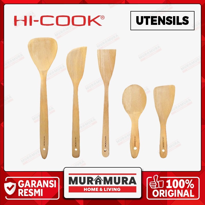 HI-COOK SK-01 / SK-05 อุปกรณ์ไม้ - เครื่องมือทําอาหารไม้