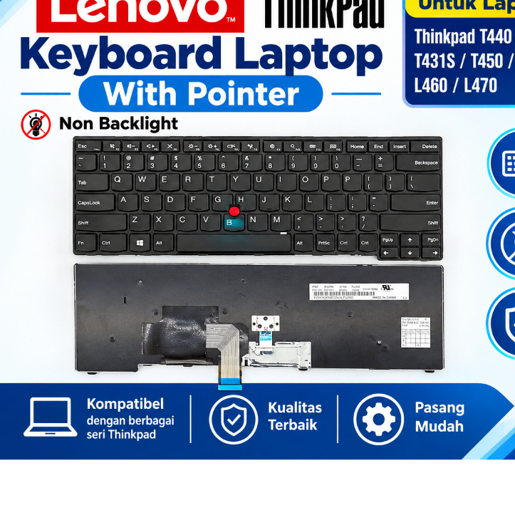 แป้นพิมพ์แล็ปท็อป L3nov0 1BM Thinkpad T440 T440P T440S E440 E431 T431S T450 T450S T460 L440 L450 L46