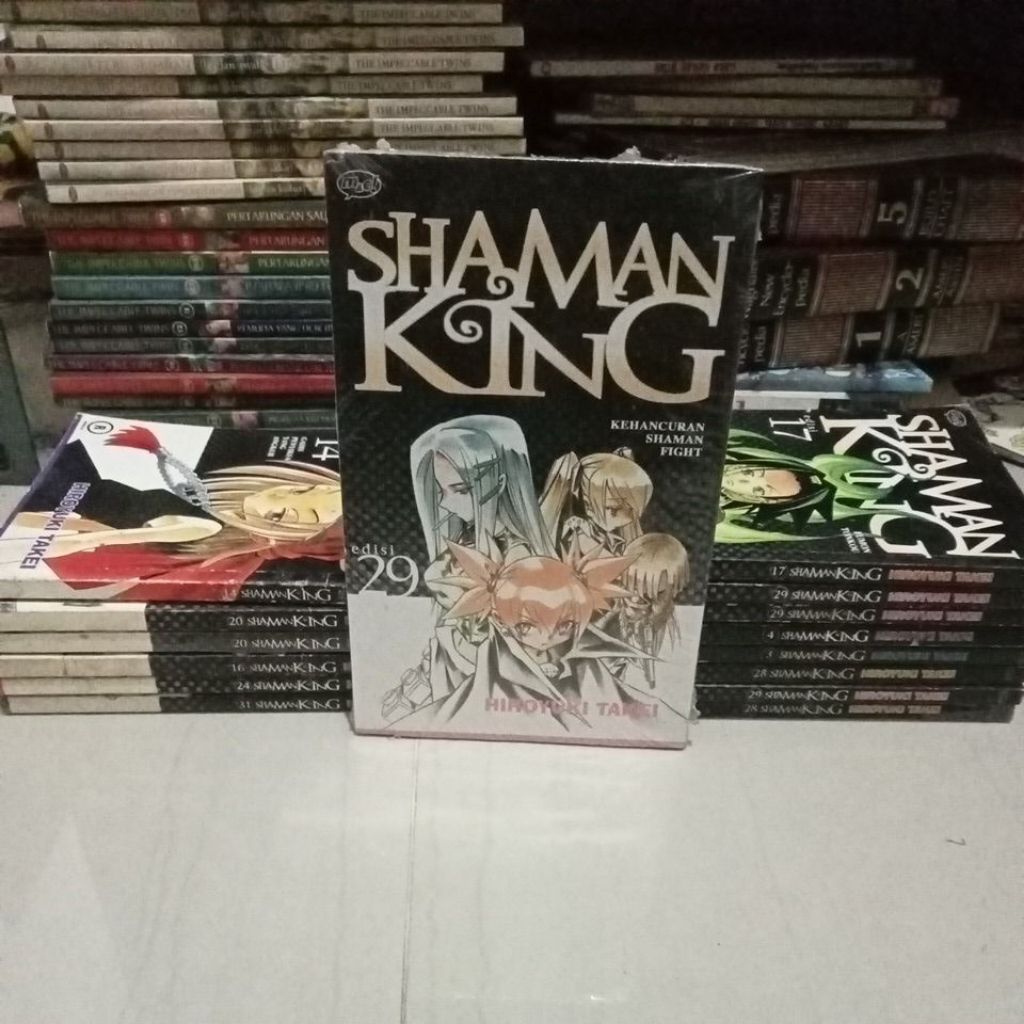 ราคาหน่วยการ์ตูน Shaman King